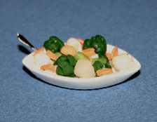 Dollhouse Miniature California Medley Side Dish